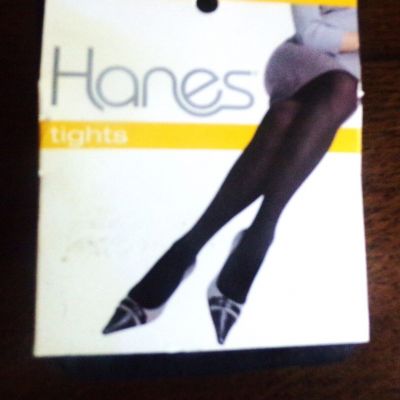 Hanes women's black stockings tights SZ CD